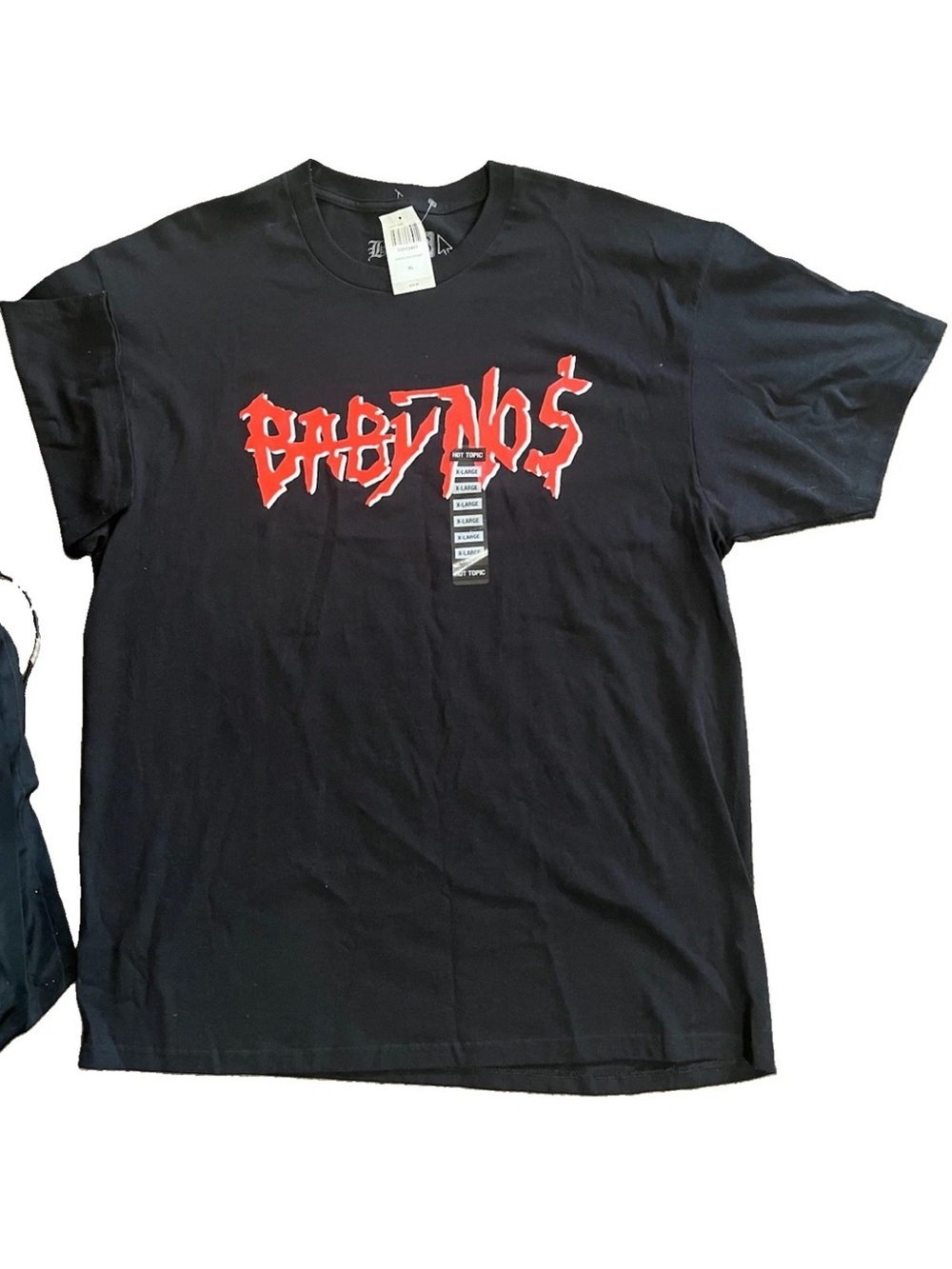 NWT SzXL Black Hot Topic Bbno$ Baby No Money Rapper Hip Hop Graphic Tshirt Shirt